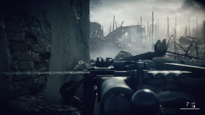 Na początku musisz odepchnąć ataki wroga - Nawałnica stali | Opis przejścia w Battlefield 1 - Battlefield 1 - poradnik do gry