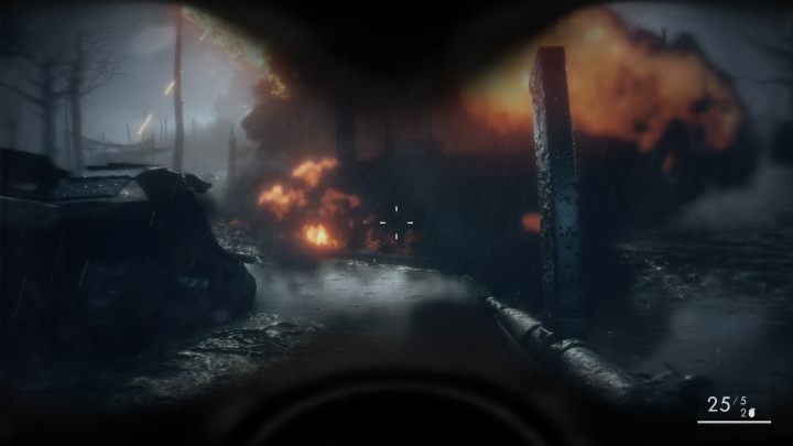 W ostatniej fazie ponownie dysponujesz jedynie karabinem - Nawałnica stali | Opis przejścia w Battlefield 1 - Battlefield 1 - poradnik do gry