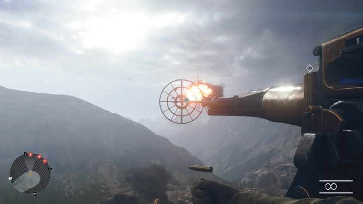 W ostatniej części misji dysponujesz działkiem przeciwlotniczym - Avanti Savoia! | Opis przejścia w Battlefield 1 - Battlefield 1 - poradnik do gry
