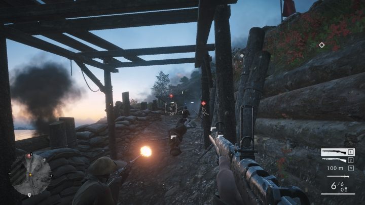 Jeżeli nie jesteś trafić gracza za osłoną, rzuć mu granat - Goniec | Opis przejścia w Battlefield 1 - Battlefield 1 - poradnik do gry