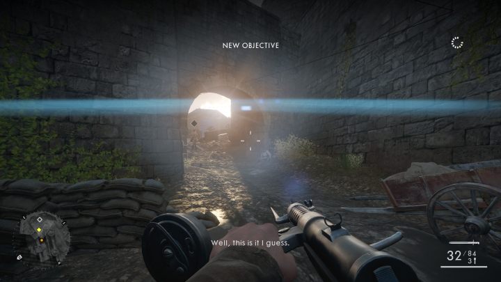 Gdy jesteś na terenie zamku, kontynuuj skradanie się - Goniec | Opis przejścia w Battlefield 1 - Battlefield 1 - poradnik do gry