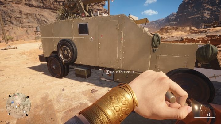 Następnie musisz w jednej ze skrzyni z uzbrojeniem znaleźć dynamit - Nic nie jest zapisane | Opis przejścia w Battlefield 1 - Battlefield 1 - poradnik do gry