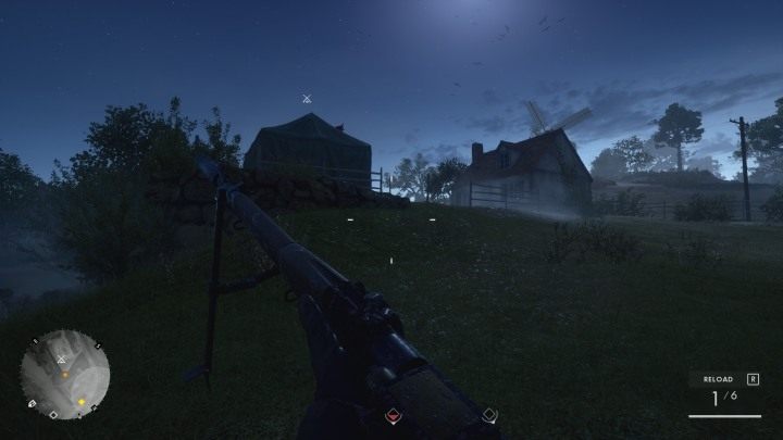 Po znalezieniu ostatniej części idź w kierunku zbrojowni na końcu mapy - Błoto i krew | Podręczniki polowe w Battlefield 1 - Battlefield 1 - poradnik do gry