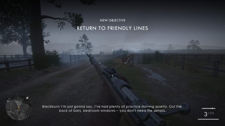 Po zabiciu dwóch przeciwników, idź w prawo, w kierunku przyczepki - Wysoko postawieni znajomi | Podręczniki polowe w Battlefield 1 - Battlefield 1 - poradnik do gry