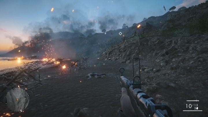 Pierwszy sekret ukryty jest na plaży, po prawej stronie - Goniec | Podręczniki polowe w Battlefield 1 - Battlefield 1 - poradnik do gry