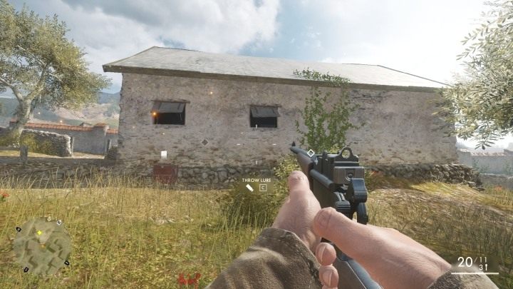 Druga znajdźka leży na środku pola bitwy, przed budynkiem - Goniec | Podręczniki polowe w Battlefield 1 - Battlefield 1 - poradnik do gry