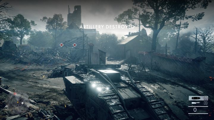W dalszej części misji cały czas musisz walczyć z piechotą wroga i armatami - Błoto i krew | Opis przejścia w Battlefield 1 - Battlefield 1 - poradnik do gry