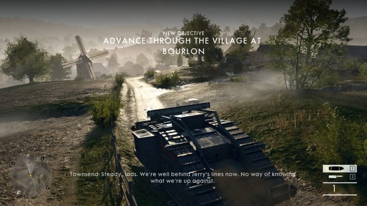 Ostatnią misję tego cyklu również spędzasz w czołgu - Błoto i krew | Opis przejścia w Battlefield 1 - Battlefield 1 - poradnik do gry