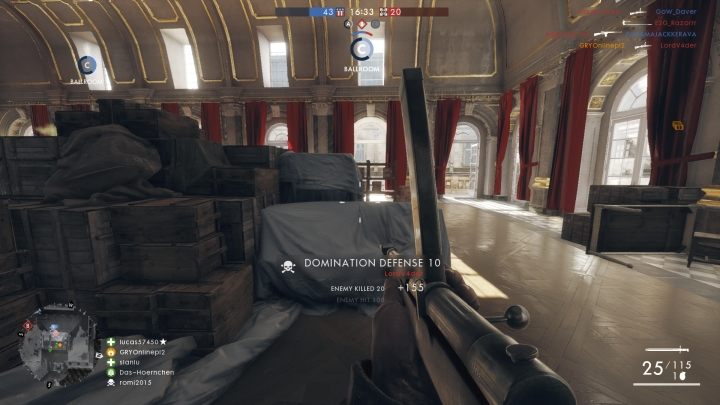 Dobieraj odpowiednie bronie i gadżety - Dominacja i Zespołowy DM | Tryby gry w Battlefield 1 - Battlefield 1 - poradnik do gry