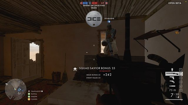 Podczas nieoczekiwanego spotkania z wrogiem na bliskim dystansie lepiej czasem zaatakować go wręcz niż strzelać do niego - Porady ogólne do Battlefield 1 | Porady - Battlefield 1 - poradnik do gry