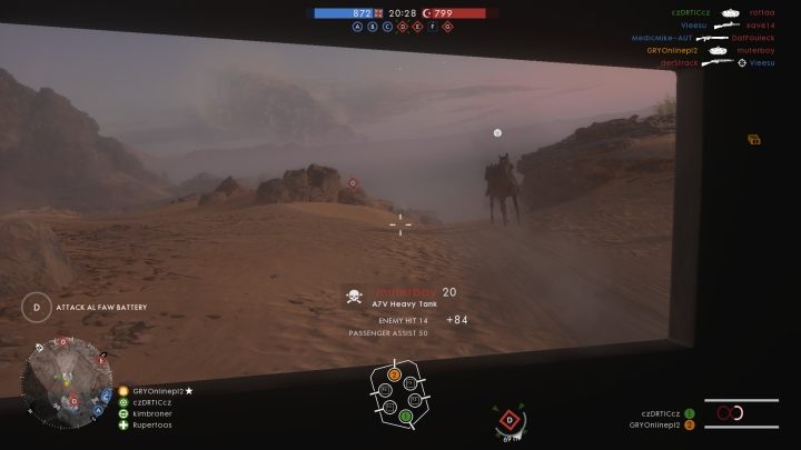 Największą wadą ciężkiego czołgu jest brak możliwości obracania lufą dookoła czołgu - Rodzaje czołgów w Battlefield 1 i najlepsze wersje | Granaty, czołgi i samoloty - Battlefield 1 - poradnik do gry