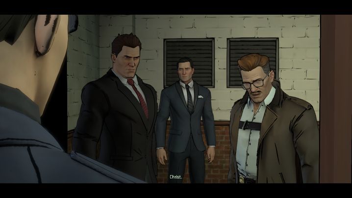 Dalsza akcja rozgrywa się w sali przesłuchań - Chapter 2 - The Children | Children of Arkham - Batman: The Telltale Games Series - poradnik do gry