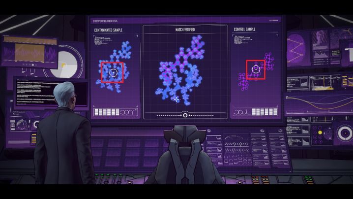 Na powyższym obrazku zaznaczono punkty interakcji, które pozwolą posunąć fabułę dalej - Chapter 3 - A Big Fan | Children of Arkham - Batman: The Telltale Games Series - poradnik do gry