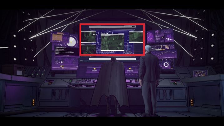 Po krótkiej wymianie zdań możesz sprawdzić wszystkie gadżety, które są w jaskini - Chapter 6 - Narrow Margins | Children of Arkham - Batman: The Telltale Games Series - poradnik do gry