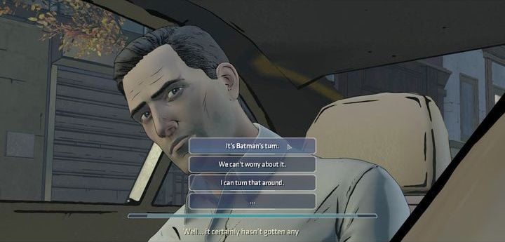 Po krótkiej rozmowie z lekarzem udasz się wraz z Alfredem do domu - Chapter 3 - Home Sweet Home | Guardian of Gotham - Batman: The Telltale Games Series - poradnik do gry