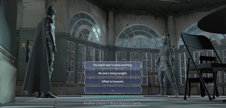 Rozdział rozpoczniesz od rozmowy z samą Lady Arkham - Chapter 5 - Executive Decision | City of Light - Batman: The Telltale Games Series - poradnik do gry
