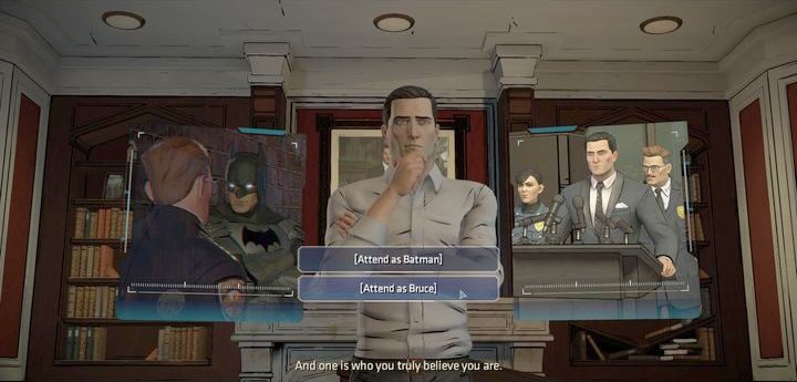 Ostatni ważny wybór dotyczy wydarzeń w ostatnim rozdziale gry - Ważne wybory | City of Light | Batman The Telltale Games Series - Batman: The Telltale Games Series - poradnik do gry