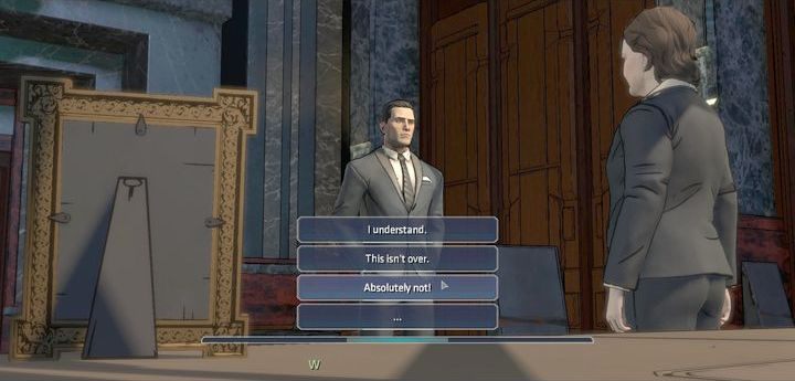 Po wyjściu z laboratorium zablokuj sekretne drzwi poprzez zabranie figury szachowej Chessboard - Close Secret Door - Chapters 4 - Off the Rails | New World Order Batman The Telltale Games Series - Batman: The Telltale Games Series - poradnik do gry