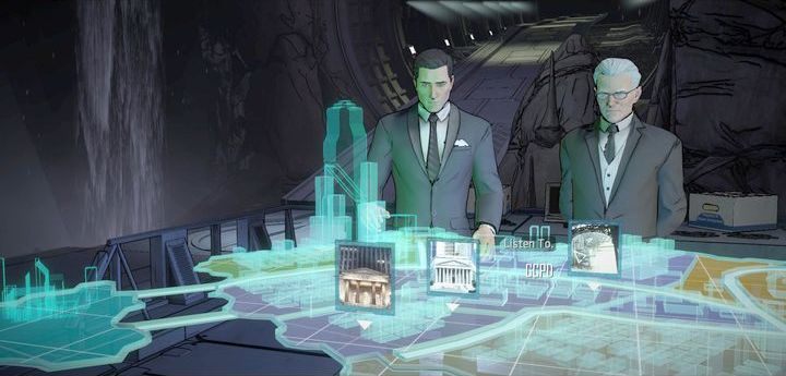 Po rozmowie będziesz musiał przeprowadzić małe dochodzenie związane z Gotham - Chapters 4 - Off the Rails | New World Order Batman The Telltale Games Series - Batman: The Telltale Games Series - poradnik do gry