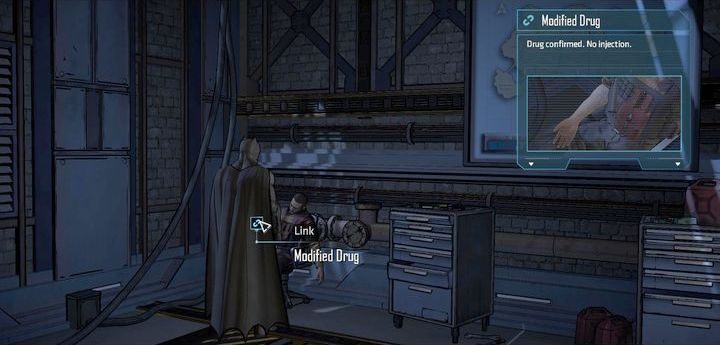 Po rozmowie z reporterką udasz się do magazynu, gdzie podobno stacjonowali Dzieci Arkham - Chapter 5 - Third Wheel | New World Order Batman The Telltale Games Series - Batman: The Telltale Games Series - poradnik do gry