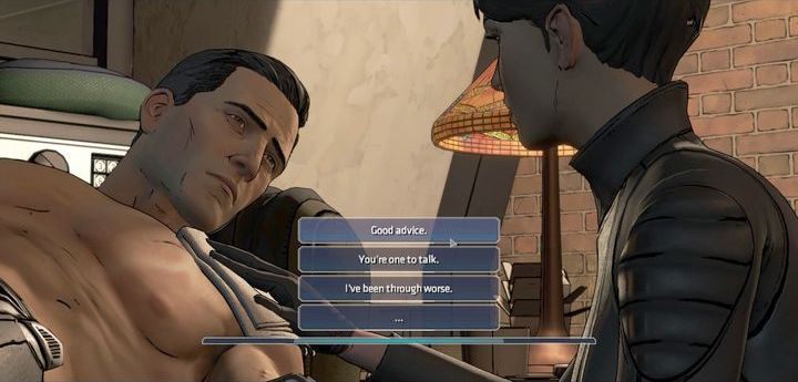 Rozdział szósty rozpoczniesz od miejsca zamieszkania Seliny - Chapter 6 - The Best of Us | New World Order Batman The Telltale Games Series - Batman: The Telltale Games Series - poradnik do gry