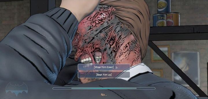 Ostatni ważny wybór znajdziesz w szóstym rozdziale tego epizodu - Ważne wybory | New World Order Batman The Telltale Games Series - Batman: The Telltale Games Series - poradnik do gry