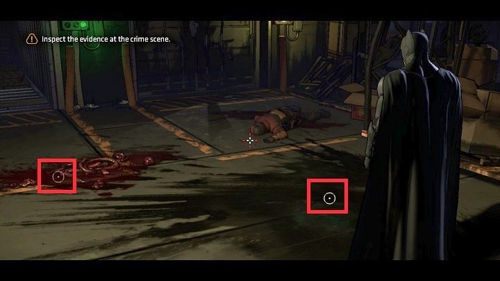 Po uzyskaniu kontroli nad bohaterem zobaczysz powyższy widok - Chapter 4 - Worlds Greatest Detective | Realm of Shadows - Batman: The Telltale Games Series - poradnik do gry