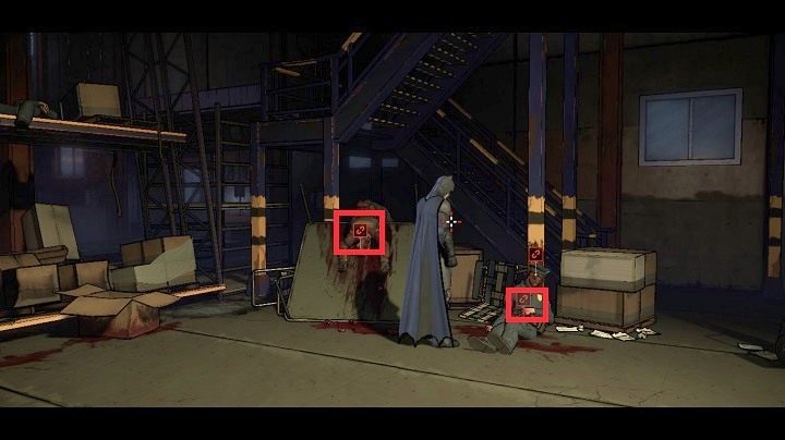 Połącz dłonie policjanta z głową najemnika - Chapter 4 - Worlds Greatest Detective | Realm of Shadows - Batman: The Telltale Games Series - poradnik do gry