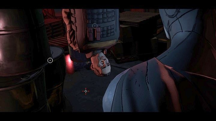 W tym momencie będziesz mógł wybrać w jaki sposób skłonisz najemnika do mówienia - Chapter 4 - Worlds Greatest Detective | Realm of Shadows - Batman: The Telltale Games Series - poradnik do gry