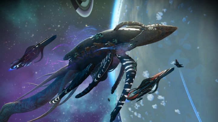 W przestrzeni międzyplanetarnej znajdziecie też rożnego rodzaju anomalie - No Mans Sky: System - eksploracja, piraci, asteroidy, walki w kosmosie, space encounters - No Mans Sky - poradnik do gry