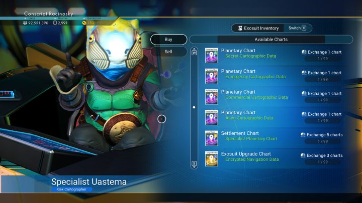 Mapy odnajdą dla Was m - No Mans Sky: Planeta - egzopojazd (Egzocraft), mapy, wzmacniacz sygnału (Signal Booster) - No Mans Sky - poradnik do gry