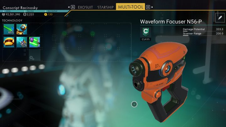 Specyfikacje multinarzędzia dzielą się na - No Mans Sky: Ulepszenia Multinarzędzia - No Mans Sky - poradnik do gry