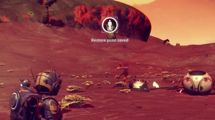 Za każdym razem gdy opuszczacie swój statek, gra wykonuje automatyczny zapis rozgrywki - No Mans Sky: Jak zapisać grę? - No Mans Sky - poradnik do gry