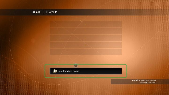 Jeśli jednak chcesz dołączyć do czyjejś rozgrywki wystarczy, że klikniesz opcję Join Random Game - Jak rozpocząć rozgrywkę multiplayer w No Mans Sky? - No Mans Sky - poradnik do gry