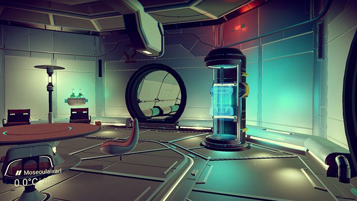Pomieszczenie za drzwiami, wymagającymi Atlaspass w1 - No Mans Sky: Atlaspass w1 - No Mans Sky - poradnik do gry