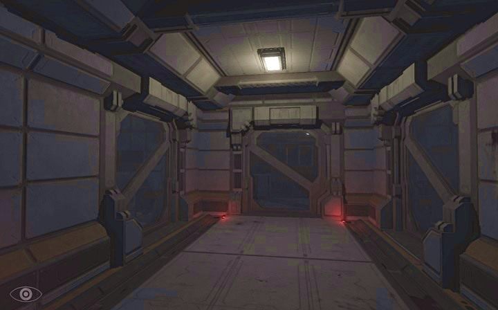 Po przejściu przez drzwi zobaczysz powyższą konfigurację - Zbadaj kwaterę Kapitana | Opis przejścia Phantaruk - Phantaruk - poradnik do gry