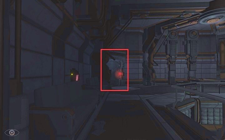 Mając w kieszeni nośnik pamięci możesz cofnąć się do dziedzińca - Dostań się do Kapsuł | Opis przejścia Phantaruk - Phantaruk - poradnik do gry