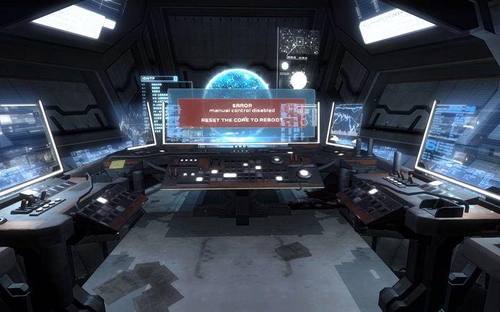 Przed sobą zobaczysz komputer - Zniszcz statek | Opis przejścia Phantaruk - Phantaruk - poradnik do gry