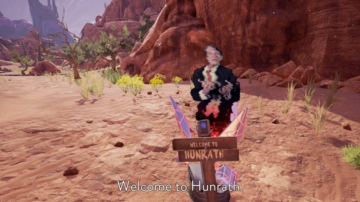 Kontakt z postaciami niezależnymi odbywa się z wykorzystaniem hologramów - Mechanika rozgrywki | Podstawy Obduction - Obduction - poradnik do gry