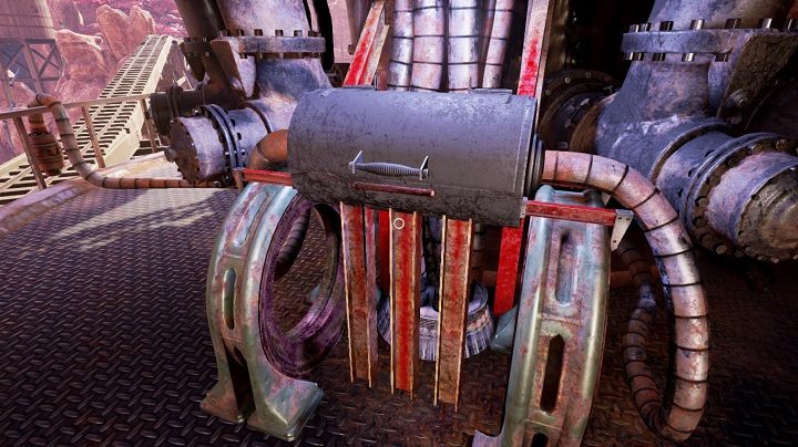 Zanim to jednak nastąpi podejdź do obiektu widocznego na obrazku - Promień Mofangów i dom Farley | Opis przejścia Obduction - Obduction - poradnik do gry