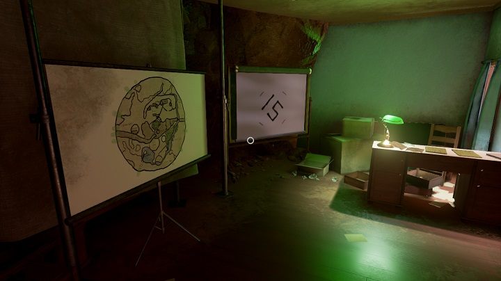 Na pobliskim stole stoi projektor - Promień Mofangów i dom Farley | Opis przejścia Obduction - Obduction - poradnik do gry