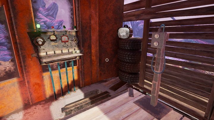 Znajdziesz tam urządzenie widoczne na powyższym obrazku - Winda i drzewo | Opis przejścia Obduction - Obduction - poradnik do gry