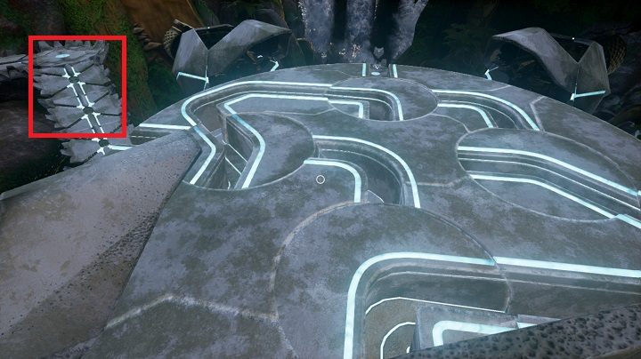 Zwróć uwagę na powyższy obrazek - Tworzenie ścieżki i uruchamianie Kapsuły | Opis przejścia Obduction - Obduction - poradnik do gry