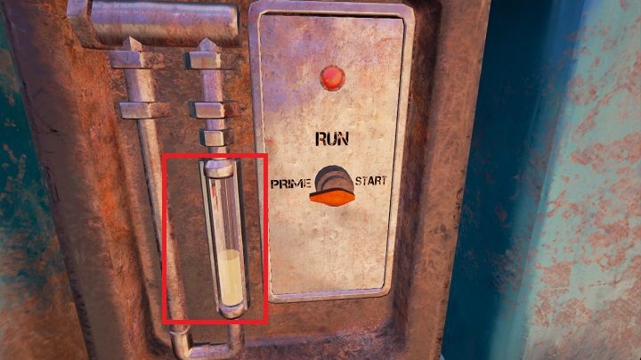 Wejdź w interakcję z przełącznikiem widocznym na obrazku - Włącz generator | Opis przejścia Obduction - Obduction - poradnik do gry