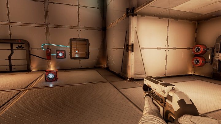 Przekaźnik przestawiamy na górę dzięki czemu okno zostanie otwarte - Chapter 2 - Opis Przejścia - The Turing Test - poradnik do gry