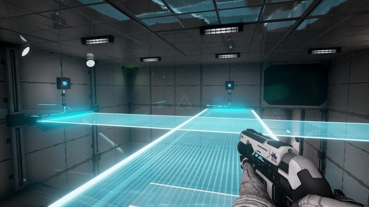 Pozostaje nam tylko pobranie ruchomych wiązek z pierwszego i drugiego piętra - Chapter 3 - Opis Przejścia - The Turing Test - poradnik do gry