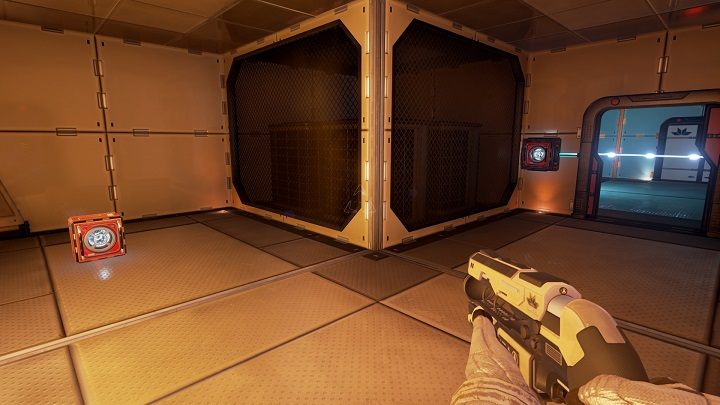 Jednym z dwóch leżących pojemników otwieramy drzwi - Chapter 4 - Opis Przejścia - The Turing Test - poradnik do gry