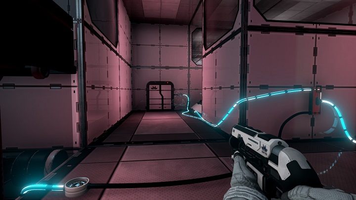 Przechodzimy przez nowo otwarte drzwi i pociągamy dźwignie na dół - Chapter 6 - Opis przejścia - The Turing Test - poradnik do gry