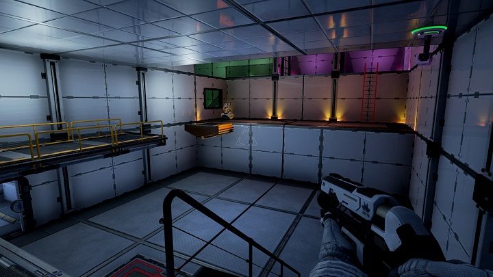 Idziemy na górę i przejmujemy kontrolę nad robotem - Chapter 6 - Opis przejścia - The Turing Test - poradnik do gry