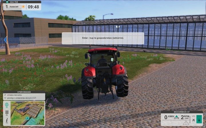 Oczywiście wskazana przez mnie ścieżka rozwoju wcale nie musi być Twoją - równie dobrze możesz porzucić karierę rolnik i zająć się uprawą warzyw szklarniowych, kupując szklarnię znajdującą się nieopodal Twojego gospodarstwa czy też kupić zagrodę dla zwierząt - Słoneczna dolina | Szybki start | Polska Farma 2017 - Polska Farma 2017 - poradnik do gry